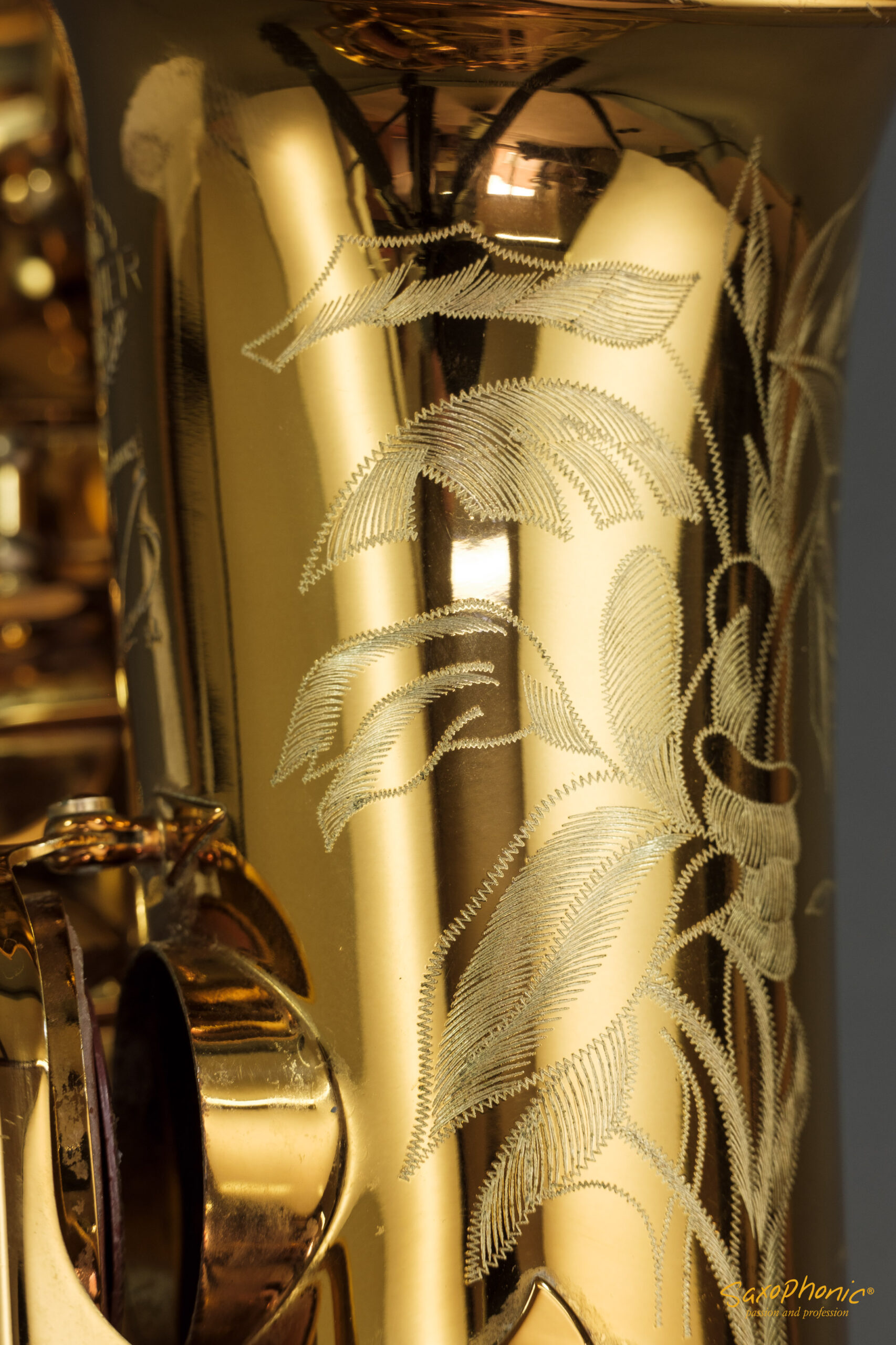 Alto Saxophone SELMER Paris Reference 54 engraving Gravur Kranich bird edition 705xxx
