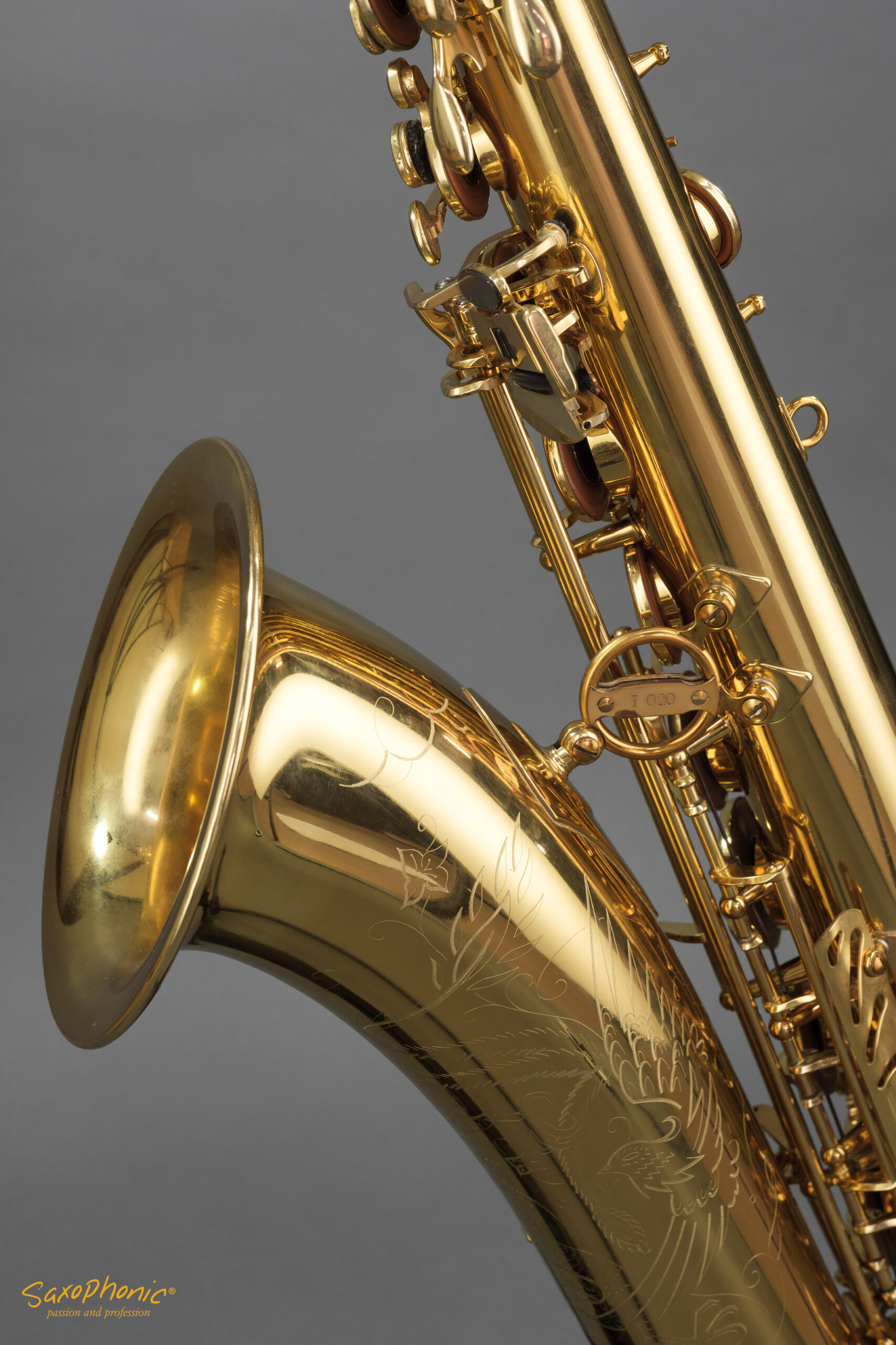 **Vorrätig** SELMER Collector's Edition Tenorsaxophon Reference 54 „Dragonbird“ Nr. 20 von 150, 1. Hand, 740173