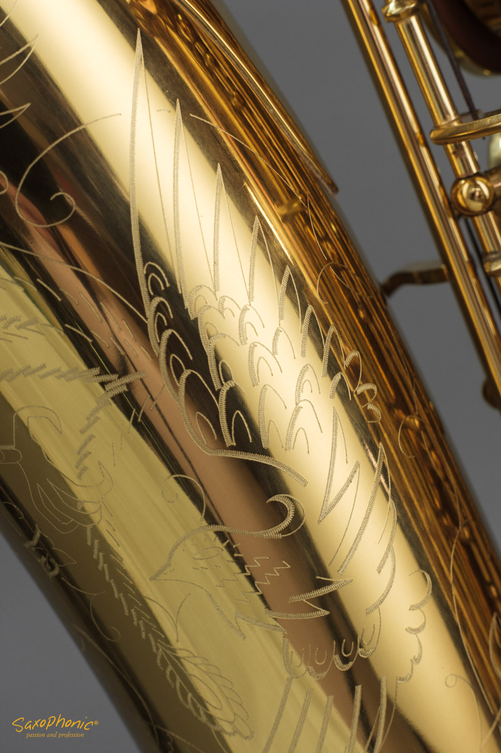 **Vorrätig** SELMER Collector's Edition Tenorsaxophon Reference 54 „Dragonbird“ Nr. 20 von 150, 1. Hand, 740173