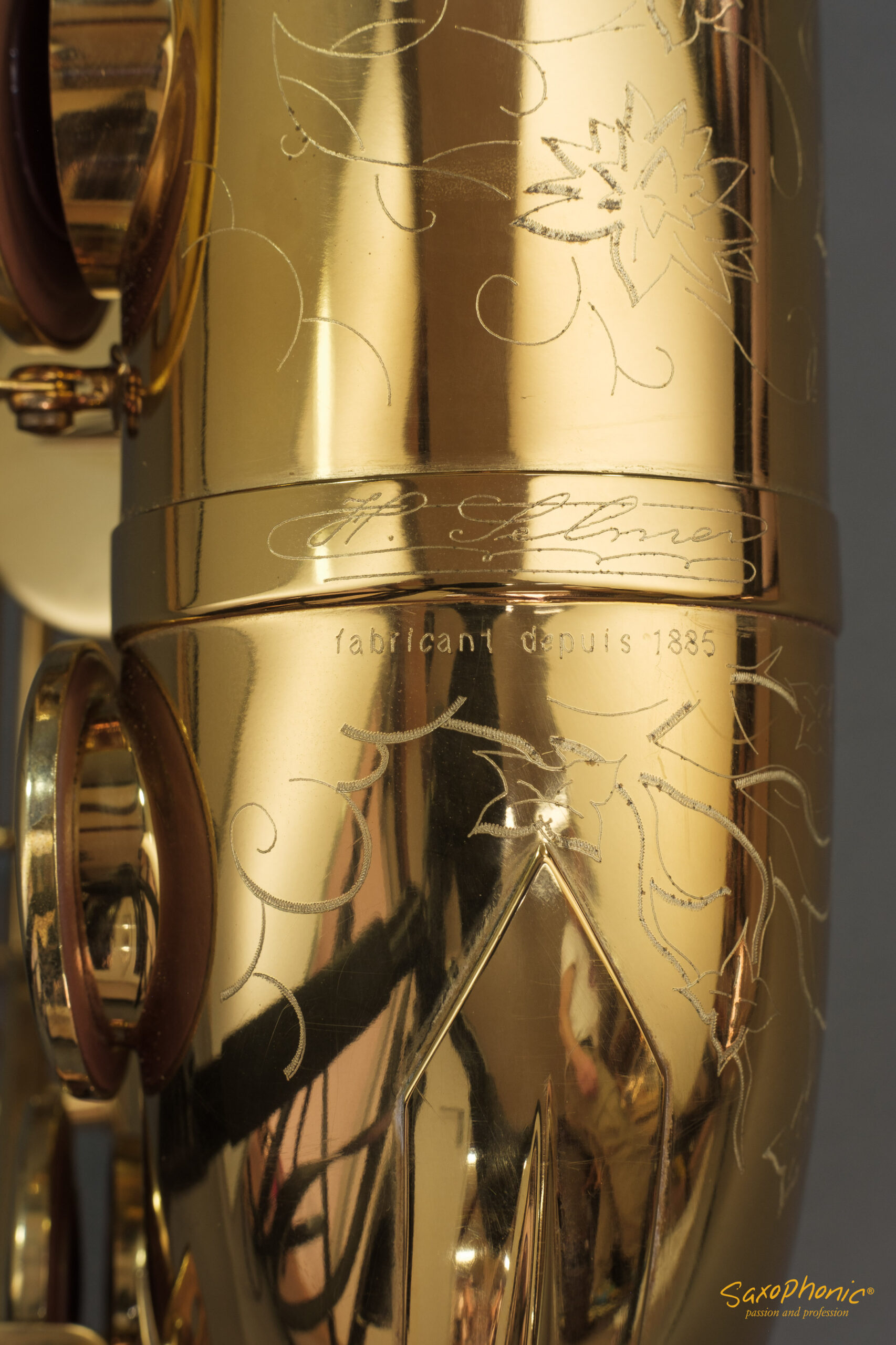 **Vorrätig** SELMER Collector's Edition Tenorsaxophon Reference 54 „Dragonbird“ Nr. 20 von 150, 1. Hand, 740173