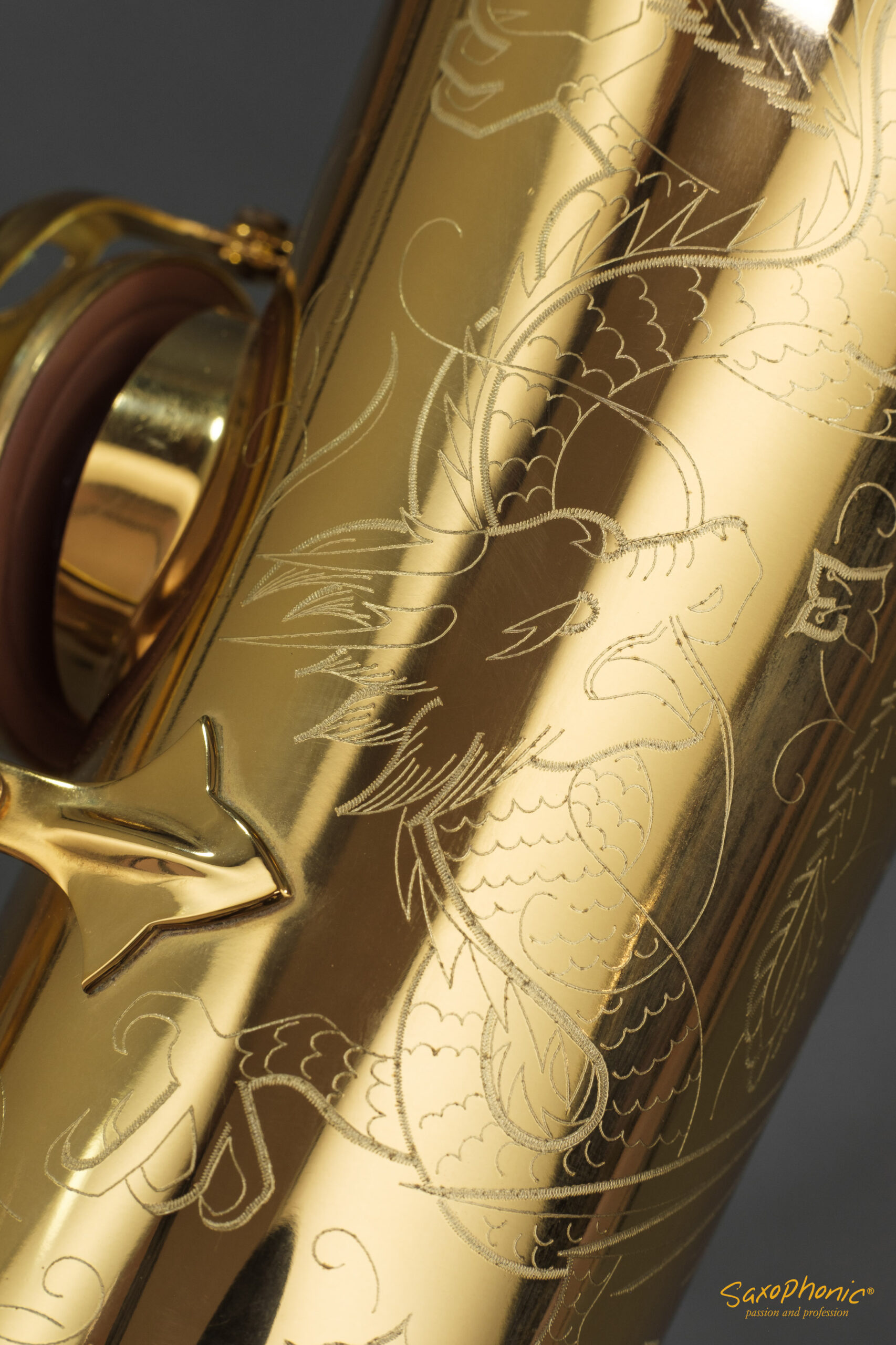 **Vorrätig** SELMER Collector's Edition Tenorsaxophon Reference 54 „Dragonbird“ Nr. 20 von 150, 1. Hand, 740173