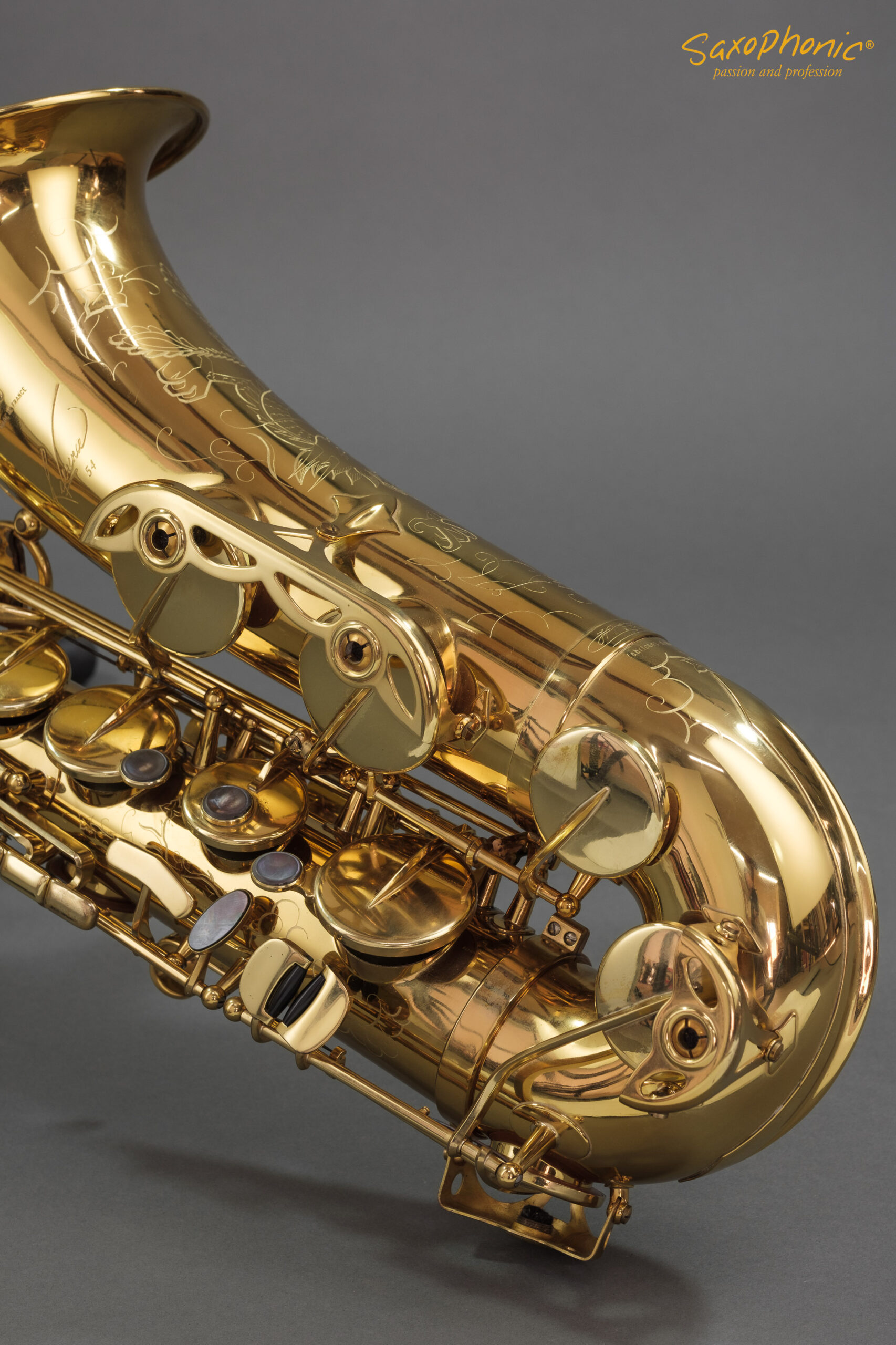 **Vorrätig** SELMER Collector's Edition Tenorsaxophon Reference 54 „Dragonbird“ Nr. 20 von 150, 1. Hand, 740173