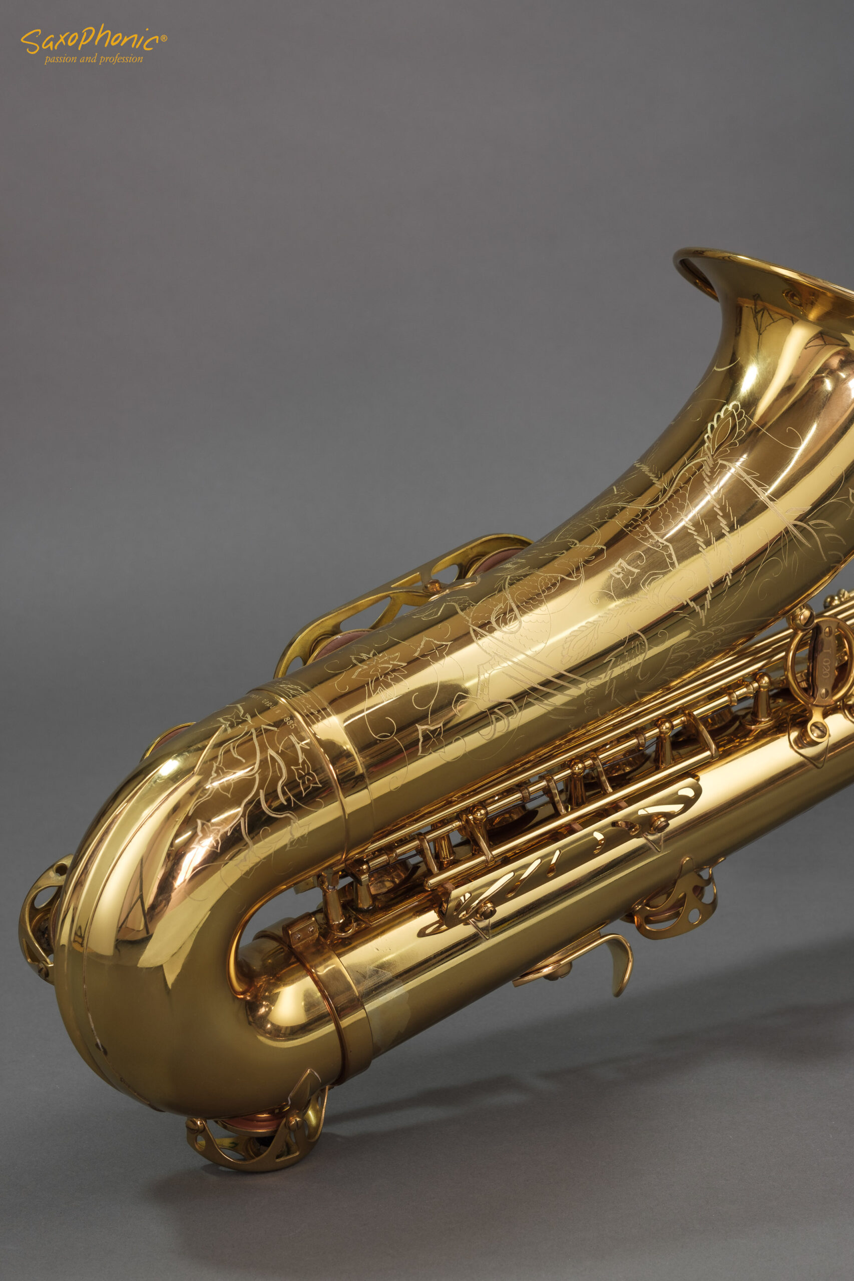 **Vorrätig** SELMER Collector's Edition Tenorsaxophon Reference 54 „Dragonbird“ Nr. 20 von 150, 1. Hand, 740173