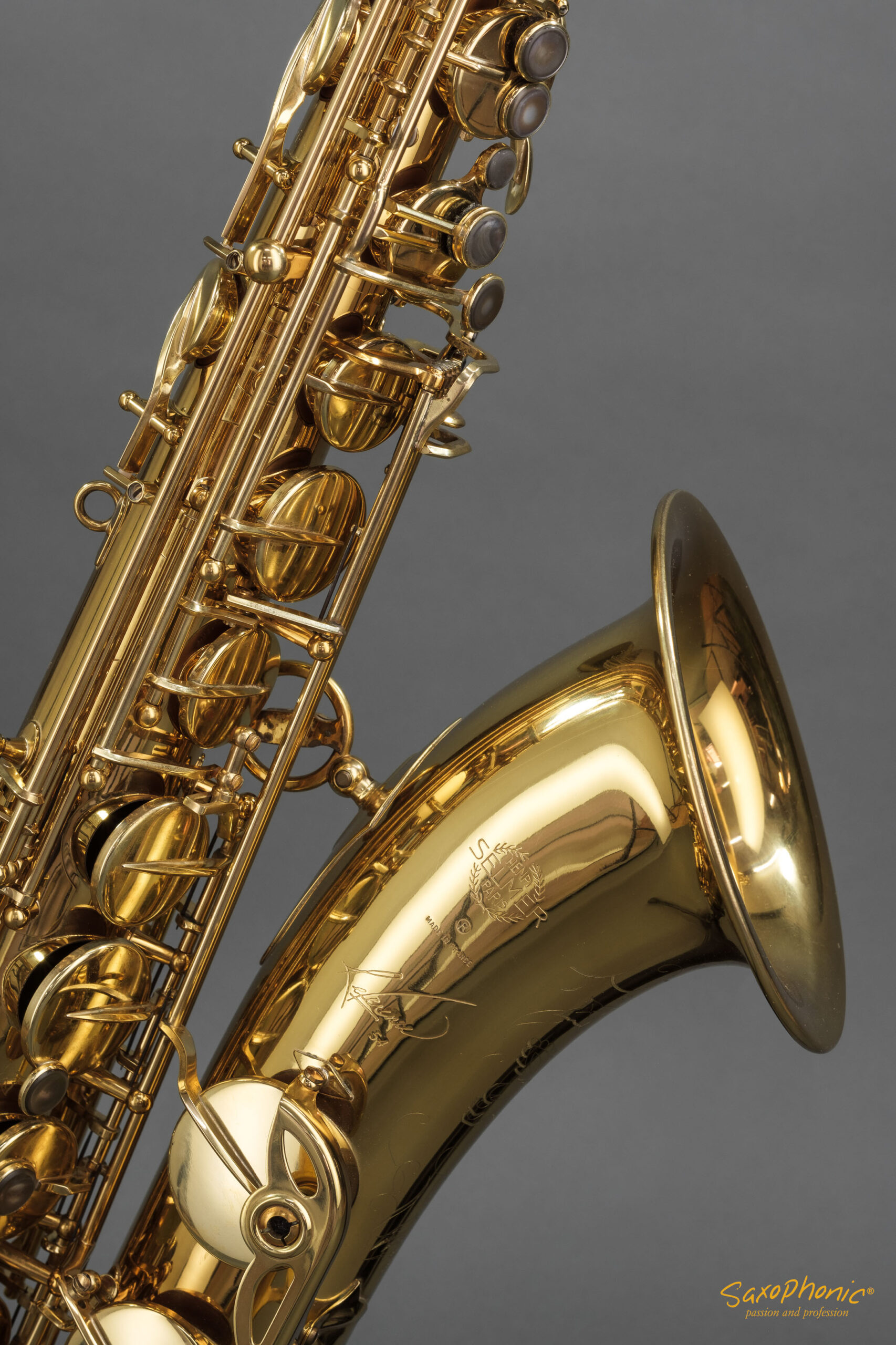 **Vorrätig** SELMER Collector's Edition Tenorsaxophon Reference 54 „Dragonbird“ Nr. 20 von 150, 1. Hand, 740173