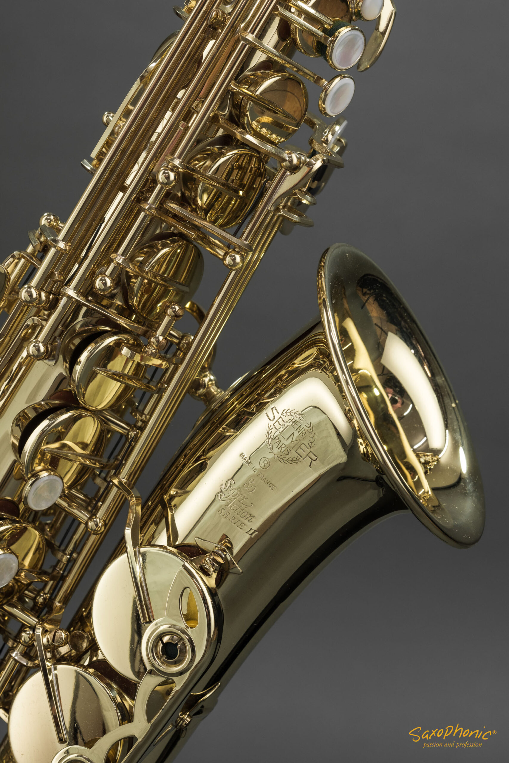 Alto Saxophone SELMER Super Action SA80 II 1st Hand 1. Hand 630363