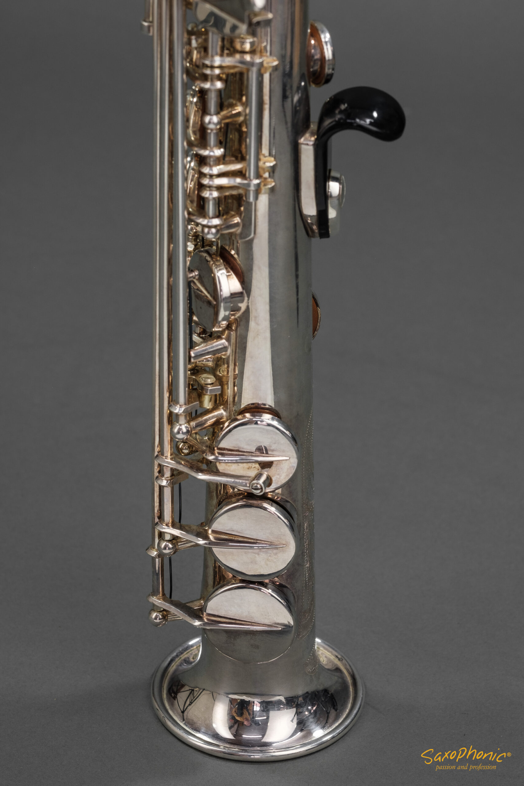 Sopranino Saxophone SELMER Paris Super Action 80 II versilbert silver-plated engraving Gravur 1st hand 1. Hand #516557