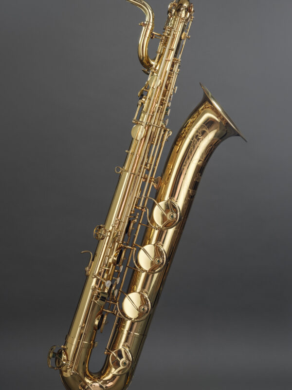 Baritone Saxophone Hammerschmidt low-A tief-A high F# hoch-F# used gebraucht top condition Top-Zustand #94861
