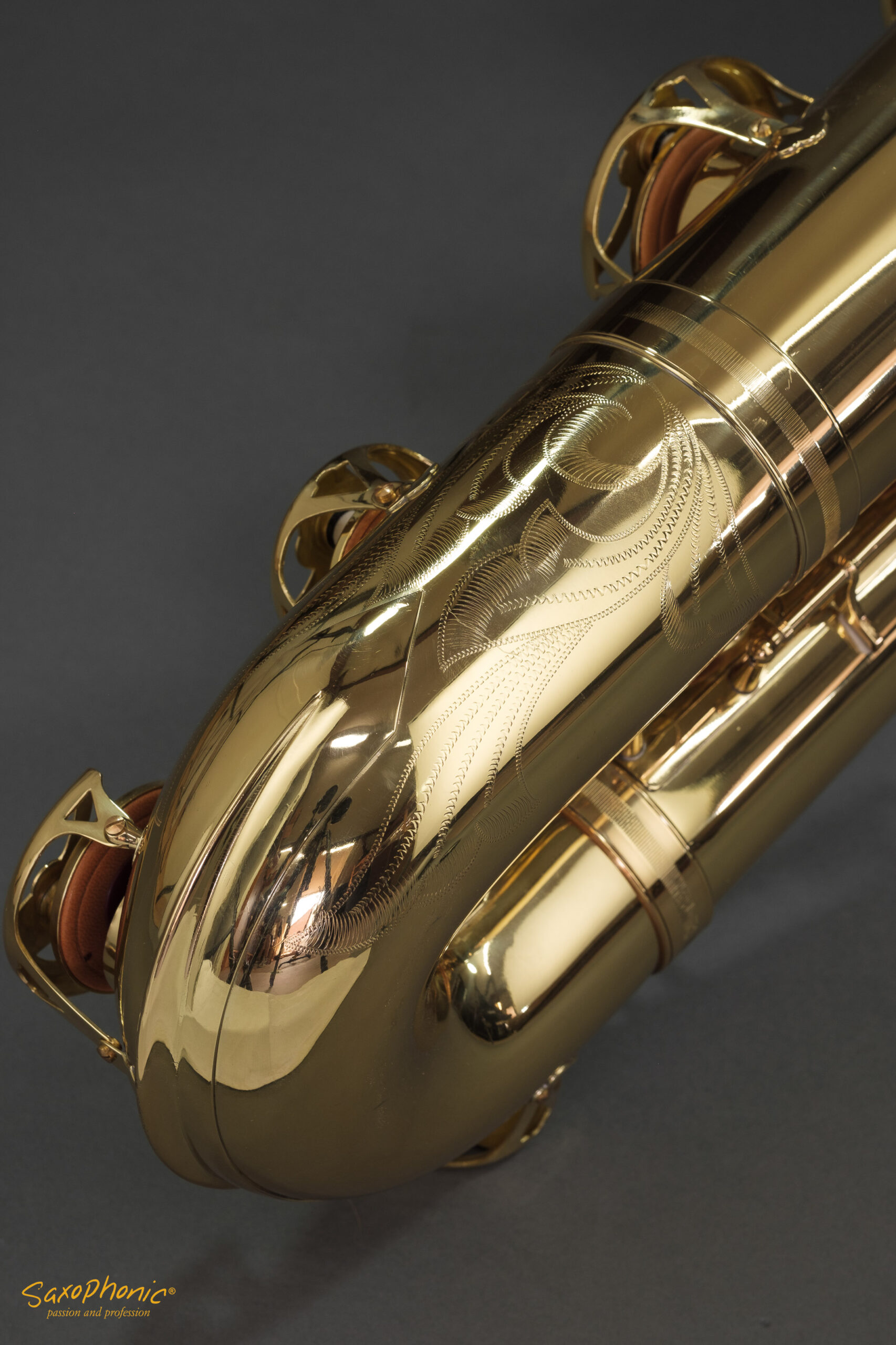 **Gerade verkauft** Gebrauchtes Baritonsaxophon YANAGISAWA B-880, #00150550, aus erster Hand