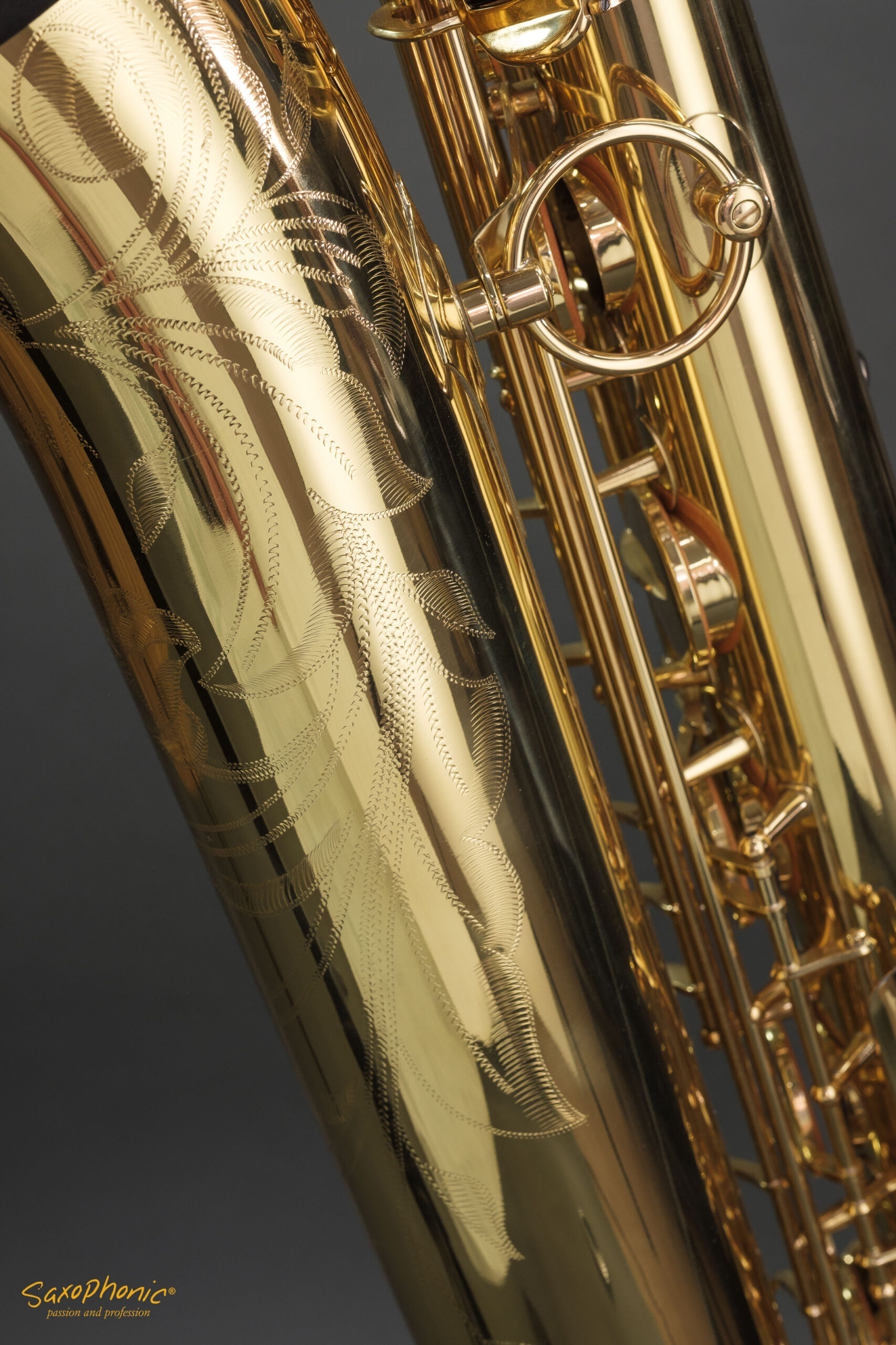 **Gerade verkauft** Gebrauchtes Baritonsaxophon YANAGISAWA B-880, #00150550, aus erster Hand