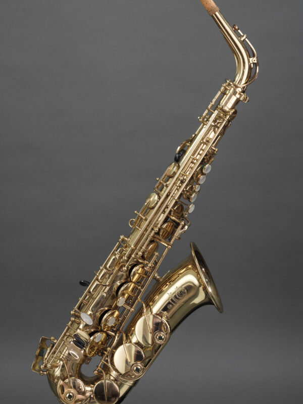 SELMER Mark VII Altsaxophon aus 1. Hand, #307053, Goldlack, hoch-F#, generalüberholt,